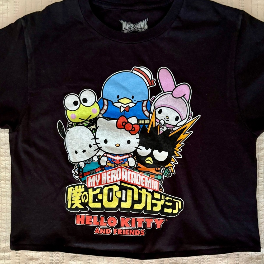 Hello Kitty+My Hero Academia Tee